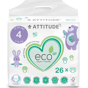 Attitude Baby Care luiers Maxi - maat 4 26 st