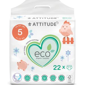 Attitude Baby Care Luiers Junior - maat 5 22 st