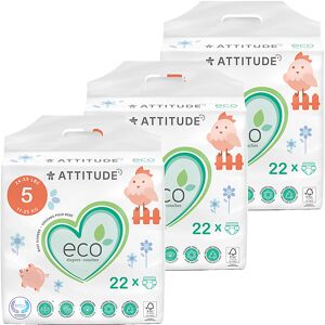 Attitude Baby Care Luiers Maat 5 Voordeelset 3x22