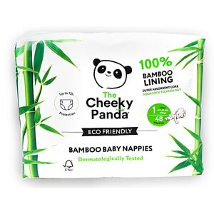 The Cheeky Panda Cheeky Panda Bamboe Baby Luiers Maat 1 2.5kg