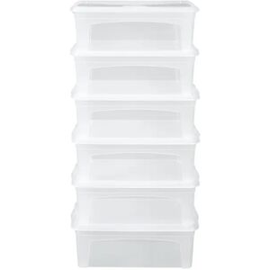 LIVARNO home Transparante box (Set van 6 kleine bakjes)