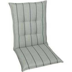 GO-DE TEXTIL Tuinkussen (Stoelkussens voor stoelen met een normale rugleuning, Taupe)
