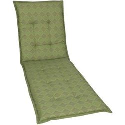 GO-DE TEXTIL Tuinkussen (Stoelkussen voor een ligbed, Groen)