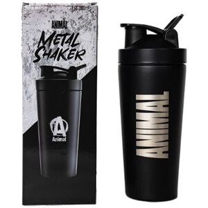 Universal Nutrition Animal Metal Steel Shaker 750ml Zwart