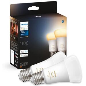 Philips Hue standaardlamp - warm tot koelwit licht - 2-pack - E27 - 1100lm 000