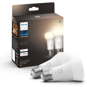 Philips Hue standaardlamp - warmwit licht - 2-pack - E27 - 800lm 000