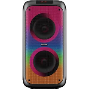 Salora PARTYBOX220 - Party Speaker - Box - Speaker - Partybox - Zwart Zwart