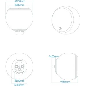 Gallo Acoustics Micro SE - (Per Stuk)