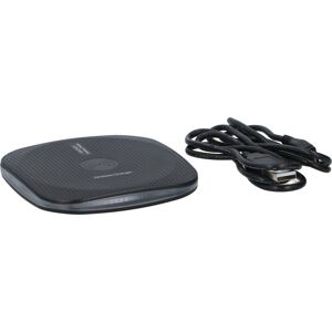 Grundig Draadloze Oplader - Qi Lader - 5-10MM Laadafstand - Anti-Slip - Compact Formaat - Zwart