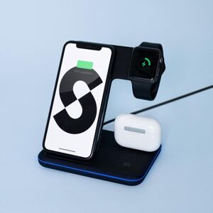 3 in 1 - Draadloze Oplader– Inclusief Qualcomm Quickcharge 3.0 adapter – Seizoenstunter
