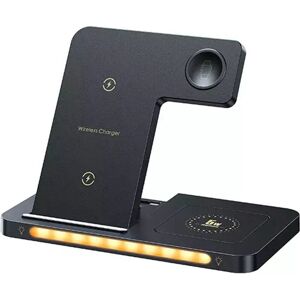 Remax RP-W70 - Draadloze oplader - Wireless Charger - 3in1 - Nachtlampjes - Vouwbaar - 22W