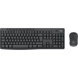 Logitech MK370 - Draadloze Combo - Morsbestendig toetsenbord en stille muis - Azerty BE