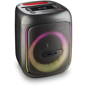 Swirl Dankzij de draagbare Bluetooth®-luidsprekers NGS WILDSWAGGO Zwart