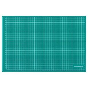 Transotype snijmat - 90x60cm (BXH) - PVC - groen/zwart