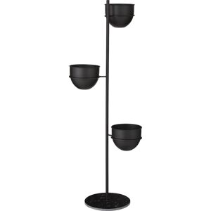 Mica Decorations Plantenhouder - L40 x B33 x H140 cm - Zwart Zwart