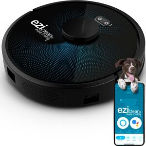 Eziclean Aqua-Connect x850 - Robotstofzuiger met Dweilfunctie - 240 min autonomie - HEPA 13 Filter - Zwart