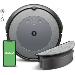 iRobot Roomba Combo® i5 - Robotstofzuiger met Dweilfunctie - Met Laadstation - Ideaal voor Huisdieren - i5172