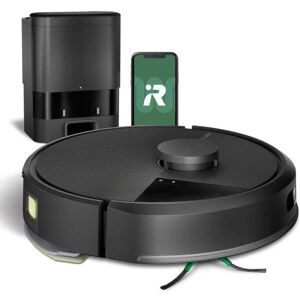 Robotstofzuiger - IROBOT Roomba 105 Combo + Autoempty - 2u - 7000 Pa - 400 ml - Zwart