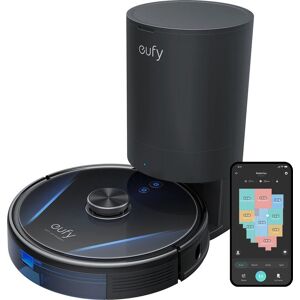 Eufy RoboVac LR30 Hybrid+ - Robotstofzuiger en dweil - iPath Laser Navigation 3000Pa - zwart