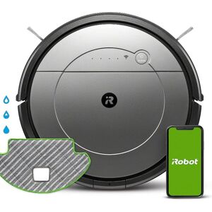 iRobot Roomba® Combo(TM) 111840 robotstofzuiger en dweilrobot met wifi-verbinding en meerdere reinigingsmodi - Hoog zuigvermogen - Dagelijks dweilen - Persoonlijke aanbevelingen