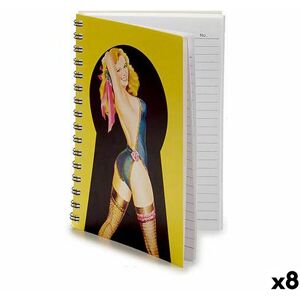 Boek over Ringen Pincello 1711190 A5 3D (8 Stuks)