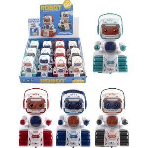 Spelletjesboer 12 robot 10 cm. frictie 4455