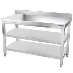 GGM Gastro RVS werktafel PREMIUM - 1500x600mm ATK156A ZB Zilver