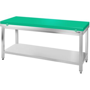 GGM Gastro RVS werktafel PREMIUM - 1600x700mm Groen