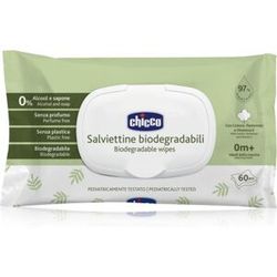 Chicco Biodegradable Baby Wipes Tedere Vochtige Babydoekjes 60 st