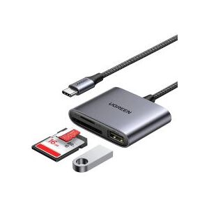 UGREEN USB-C Card Reader met SD/TF Kaartlezer en USB-A 2.0