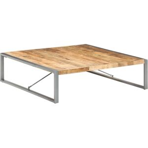 vidaXL Salontafel 140x140x40 cm ruw mangohout