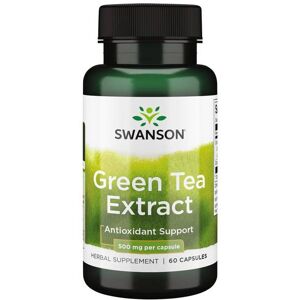 Swanson Green Tea Extract - 500 Mg - 60 Kapsler