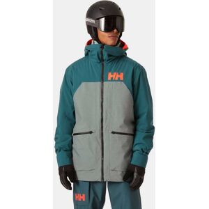 Helly Hansen Herre Straightline Lifaloft 2.0 Skijakke Grønn S GrønnS