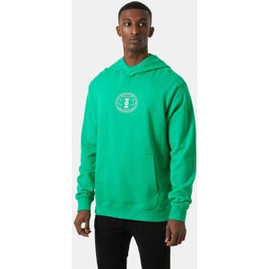 Helly Hansen Core Graphic Sweat Hettegenser Herre Grønn S GrønnS