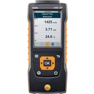 Testo 440 dP Multi-instrument for ventilasjon og inneklima