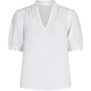 Neo Noir Odesa Linen Blouse - White 40