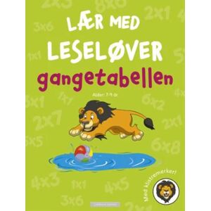 Gangetabellen. Lær Med Leseløver. Med Klistremerker!