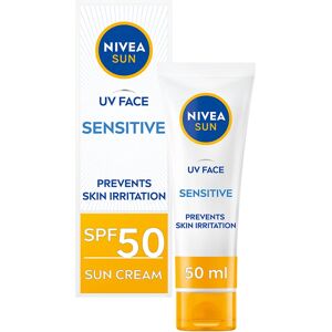 UV Face Sensitive SPF 50, 50 ml Nivea Solkrem