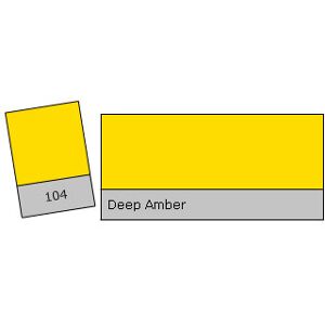 Lee Colour Filter 104 Deep Amber