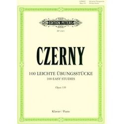 Edition Peters Czerny 100 leichte Übungsstück