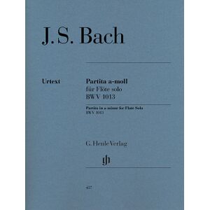 Henle Verlag Bach Partita a-moll for Flute