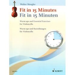 Schott Fit In 15 Minutes Cello