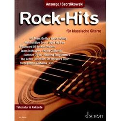 Schott Rock-Hits klassische Gitarre
