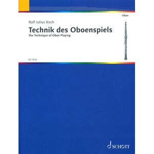 Schott Die Technik des Oboenspiels