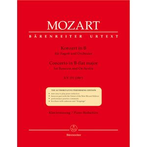 Bärenreiter Mozart Konzert B-Dur KV 191