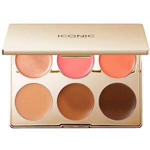 Iconic London Multi-Use Cream Blush + Bronze + Highlight Palette