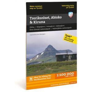 Calazo Treriksröset, Abisko & Kiruna 1:100.000 Nocolor