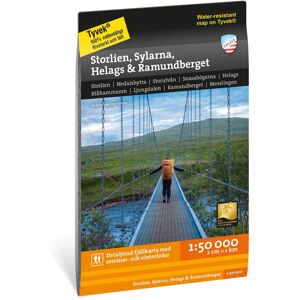 Calazo Storlien Sylarna Helags Ramundberget 1:50.000 Nocolor