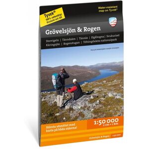 Calazo Grövelsjön & Rogen 1:50.000 Nocolor