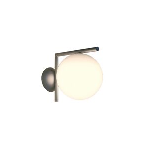 Flos - Ic Lights Ceiling/wall 1 Outdoor/indoor, Brushed Stainless Steel - Utendørs Vegglamper - Michael Anastassiades - Sølv